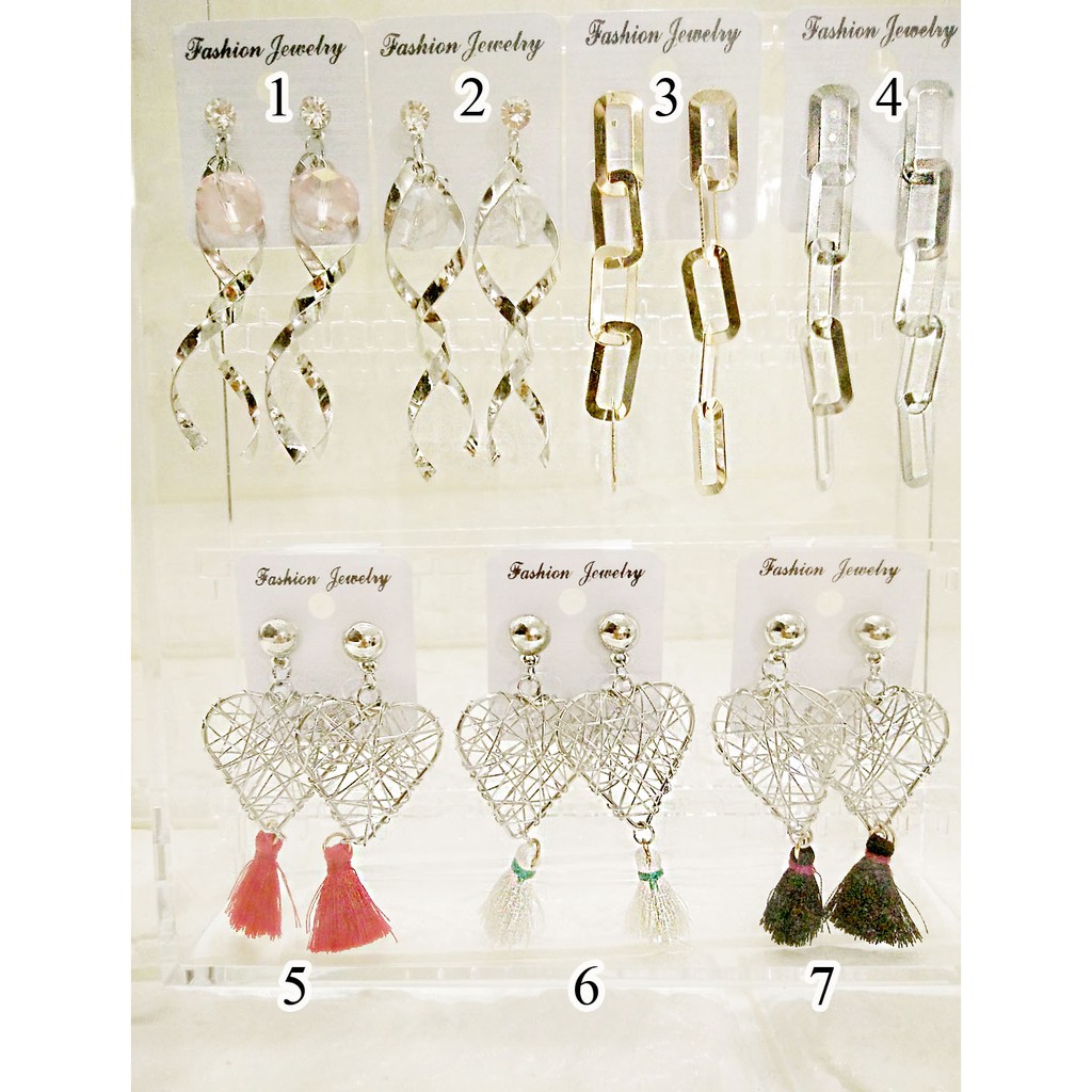 Anting Fashion Wanita Simple Model / Anting Korea Aneka Varian 267