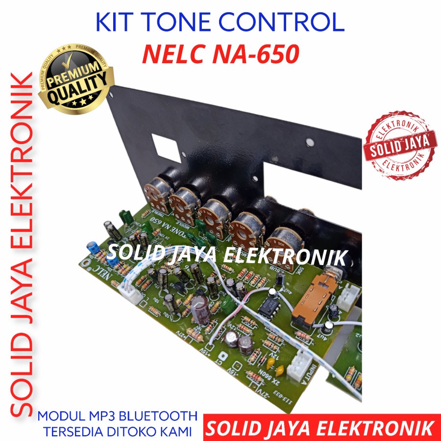 KIT TONE CONTROL AKTIF MUSIK MIXING ACTIVE SUBWOOFER MIC MIC MULTIMEDIA NA-650 N-266 PLUS PANEL UNTUK MODUL MP3 MP5 KARAOKE ECHO REPEAT REPEATER SUB SUBOOFER MUSIC  KONTROL N 650 266  NELC ASLI ORIGINAL