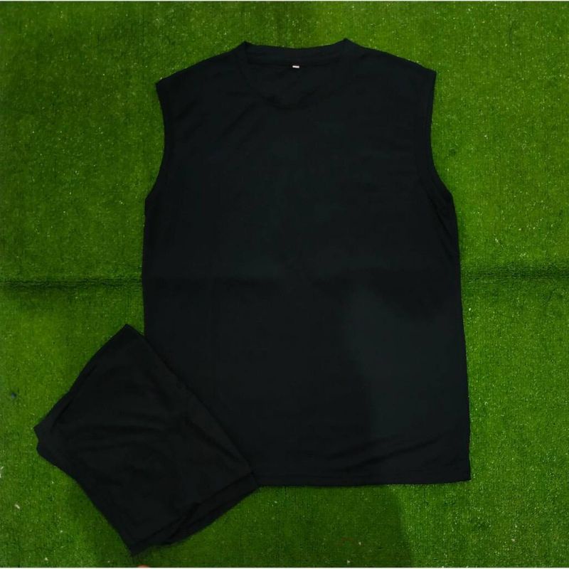 SETELAN DEWASA/ ATASAN/ SETELAN SINGLET SPORT/ POLOS/ TRAINING BADMINTON RUNNING