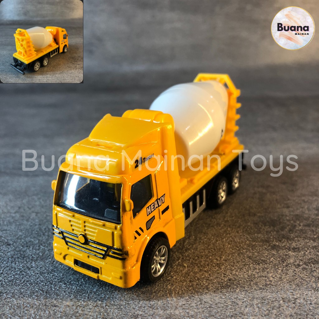 DIECAST TRUCK WORLD SCALE 1:55 MAINAN ANAK MOBIL MOBILAN KONSTRUKSI PEMADAM TRUK KEBERSIHAN KOTA