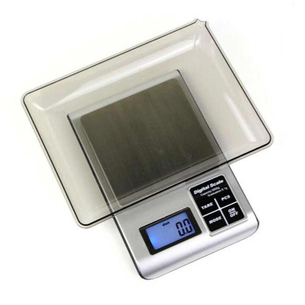 5KW 1.8 Inch LED Digital Electronic Jewelry Scale 3000g x 0.1g