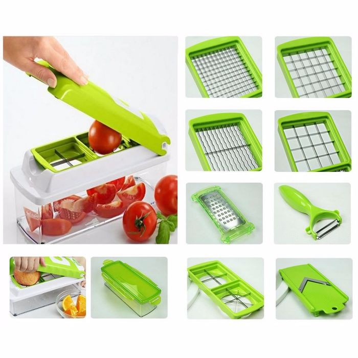 Pemotong Serbaguna - Original Set Genius Nicer Dicer Plus