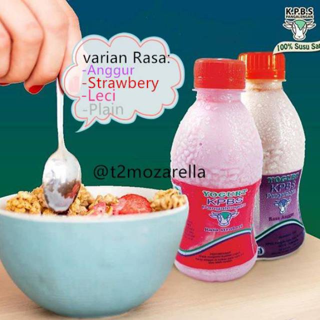 Jual Yoghurt Kpbs Pangalengan Kemasan 250ml Indonesiashopee Indonesia