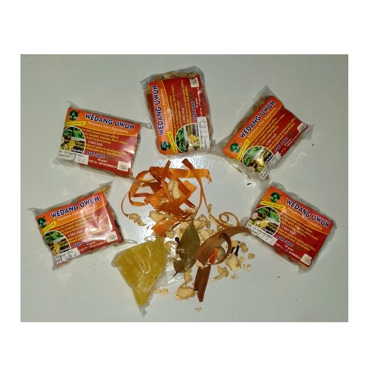 WEDANG UWUH Sari Jampi - Wedang Uwoh KOMPLIT - Minuman Rempah2 Khas Jogja - Segar Menyehatkan - Plus Gula Batu - Indonesia - Tokomart Shop