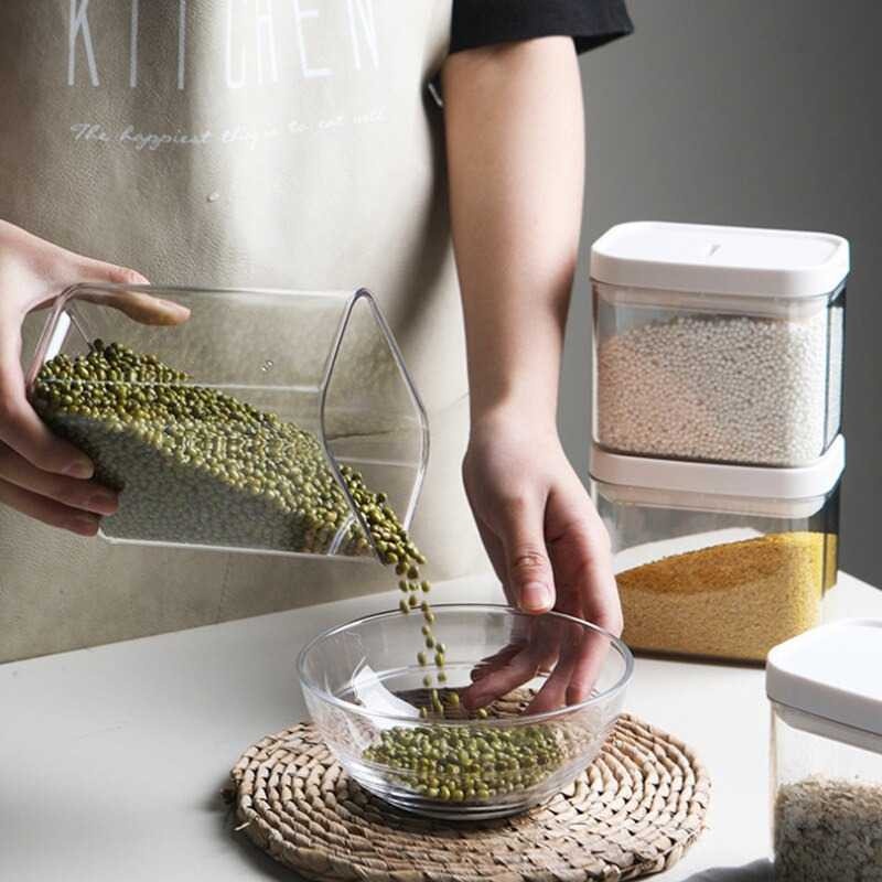 Toples Wadah Penyimpanan Makanan Food Storage Container Seal 800ml