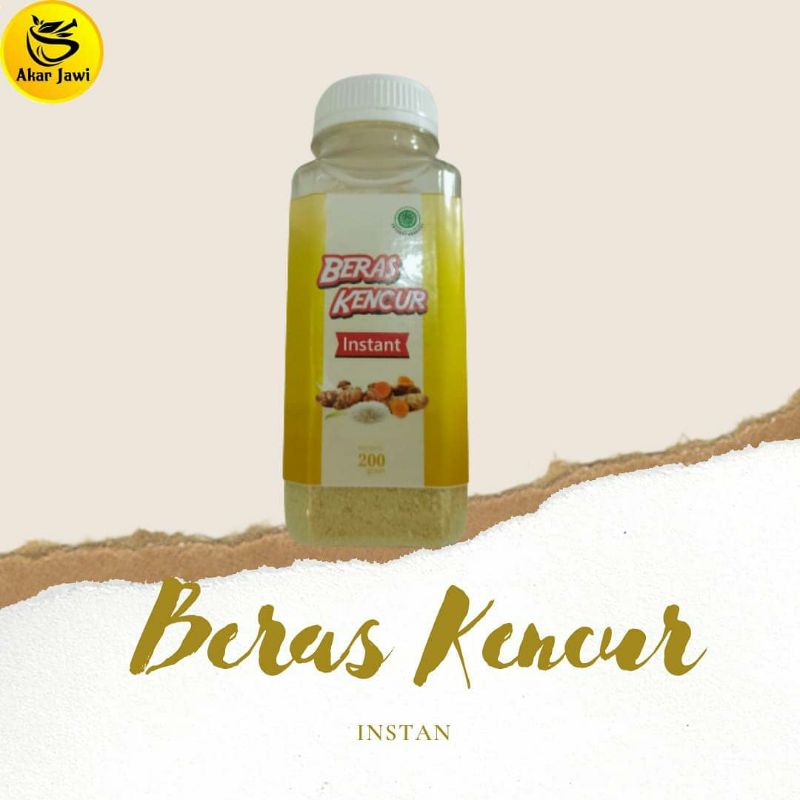 

Bubuk Beras Kencur Instan Bergula