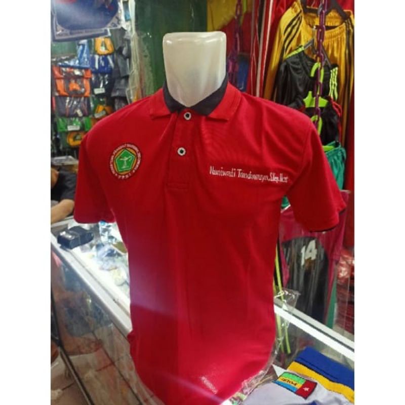 kaos kerah PPNI kaos custom bordir logo kaos polo