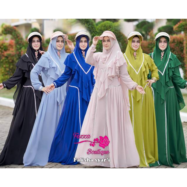 GAMIS SET SYAR'I - FALISHA SYAR'I BY FAZZA