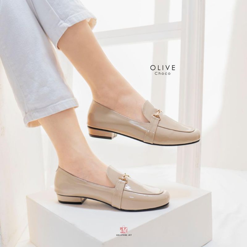 Damelia Melstore jkt official store Olive Flat shoes DAMELIA MELSTORE JKT