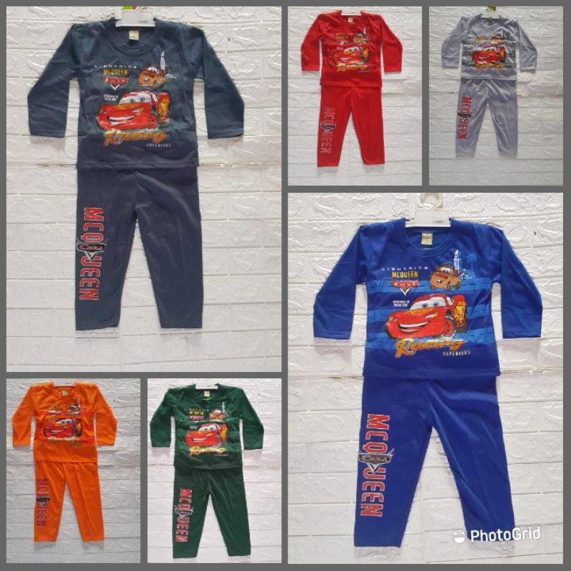 SETELAN BOBOIBOY 2-7 THN CP - BAJU ANAK BOBOIBOY/Truk oleng# BAJU TIDUR ANAK