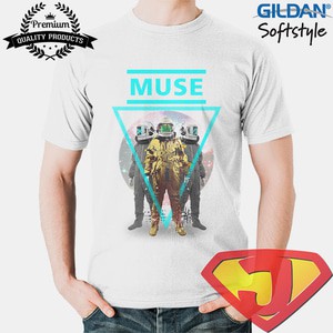 Kaos Band Rock Pria /  Original Gildan - MUSE