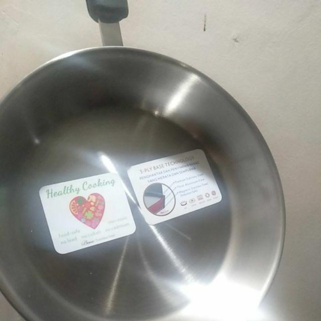 Promo!!!frypan Bima 20 Cm Gagang Silicon