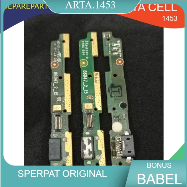 KONEKTOR CAS CHARGE PCB BAWAH XIAOMI REDMI 2 2S 2PRIME 2 PRO ORIGINAL ASLI