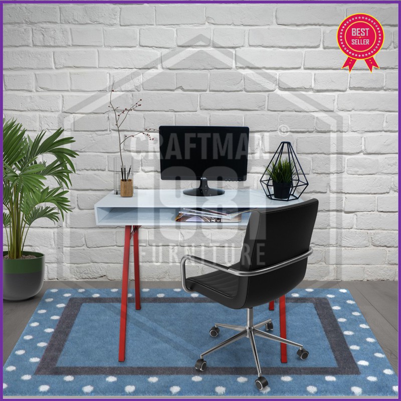 Meja Tulis Kerja Belajar Komputer Laptop 100x35 Simple Minimalis