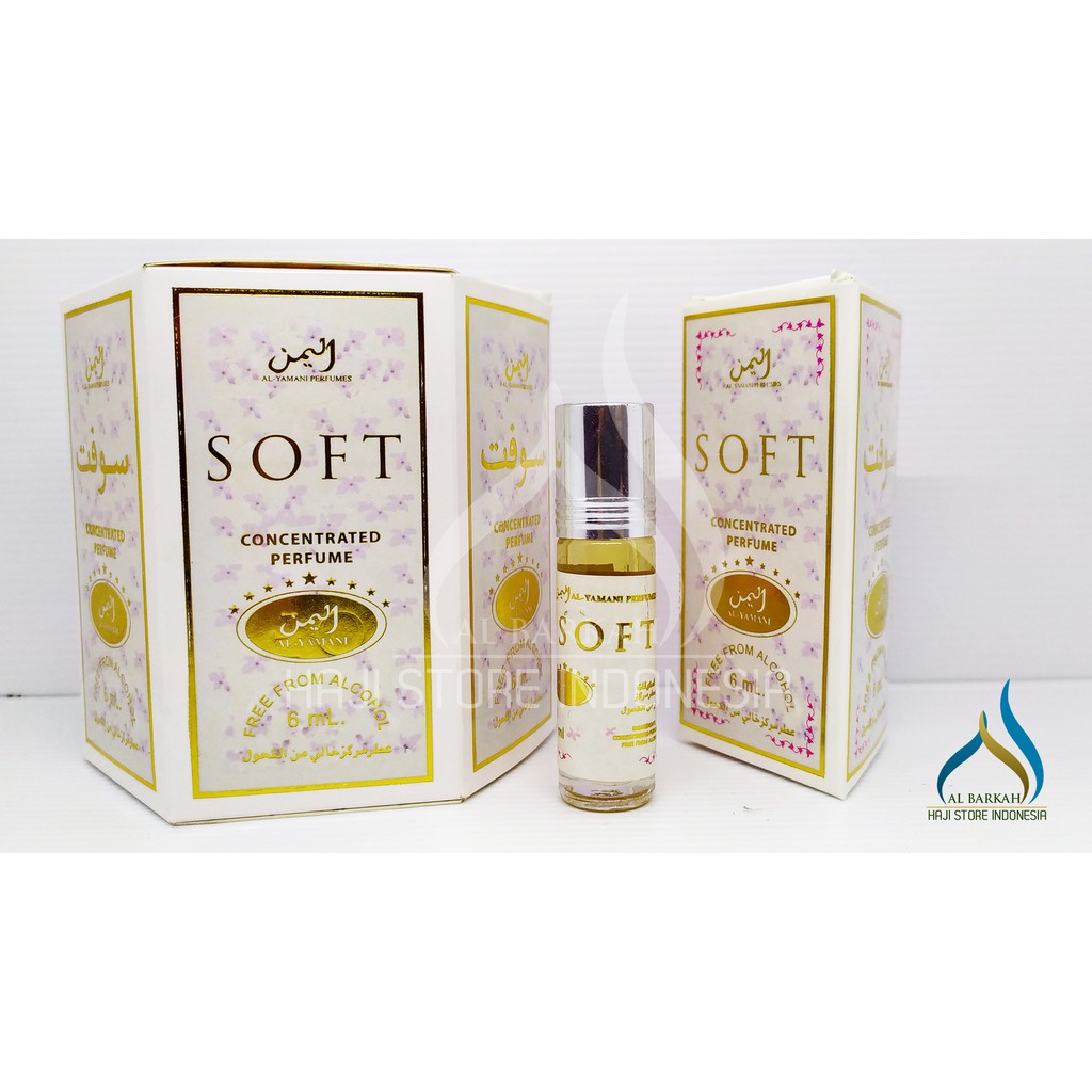 PARFUM ARAB / MINYAK WANGI ARAB / SOFT / 6ML / OLEH HAJI