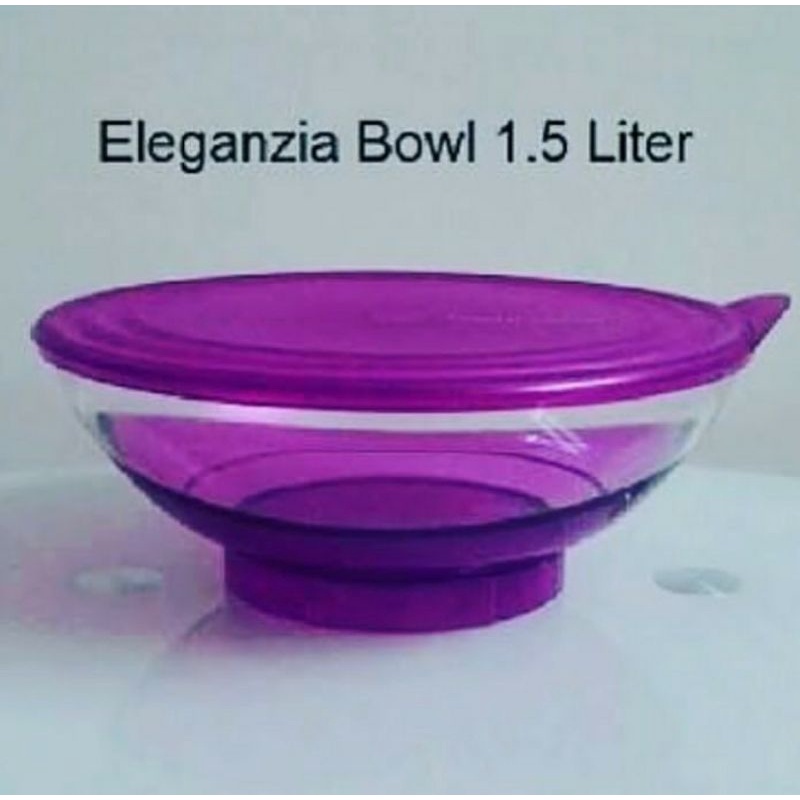 eleganzia bowl 1.5L tupperware