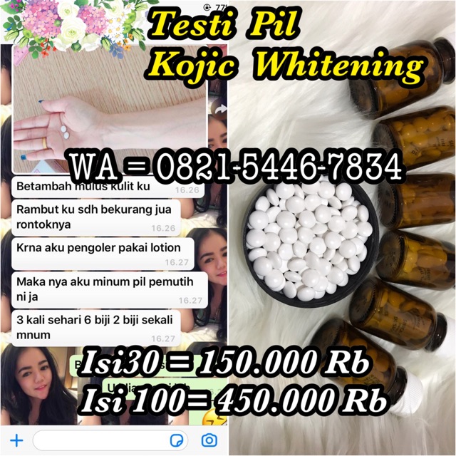 

Pil kojic whitening