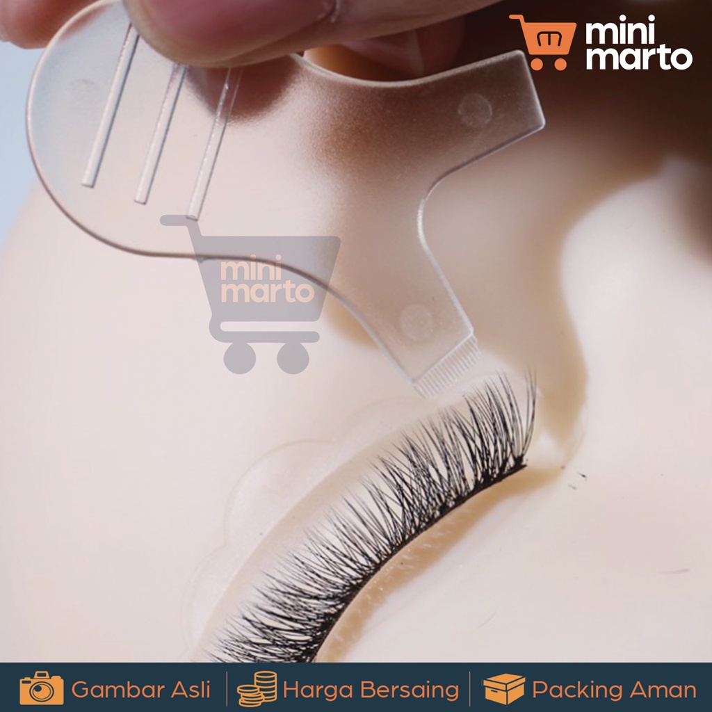 Lash Lift Curler Y Shape Eyelash Eyelashes Lifting Curler Eye Lash / Perming Keriting Bulu Mata Brush Tools Plastic - Minimarto