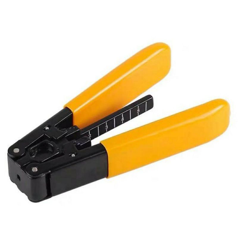 Tang Plier Wire Stripper Cutter - Pengupas Kabel Fiber Optik FTTH