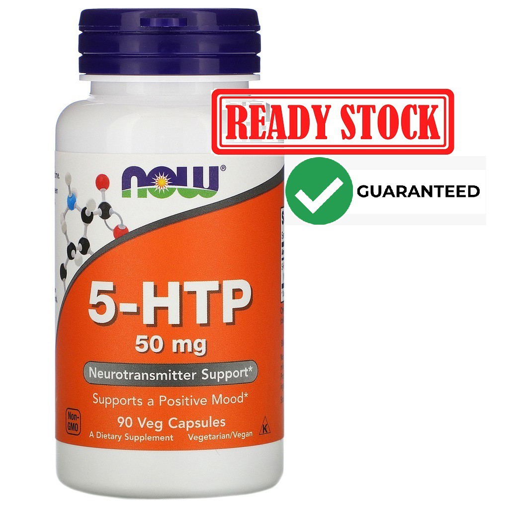 NOW Foods 5-HTP 50mg 90 Vcaps 5htp 5 htp
