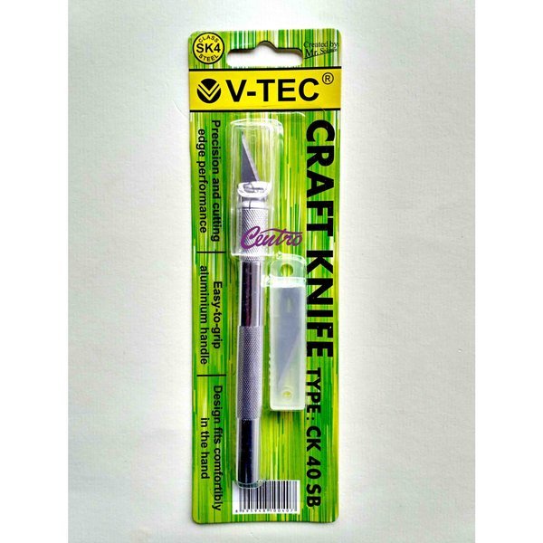 

Stok Terakhir V TEC CK 40 SB - Craft Knife - Cutter Pen - Pisau Ukir - Art Diskon
