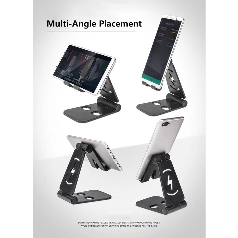 Stand Dudukan Handphone Universal Adjustable Ukuran 8 &quot;