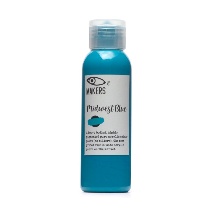 

Midwest Blue Acrylic Paint 100ml by MAKERS