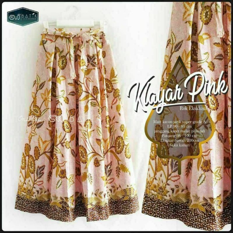 ROK BATIK PAYUNG BAHAN KATUN PRIMISSIMA UNGGUL JAYA