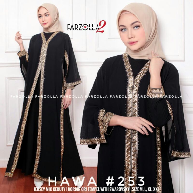 Abaya Rehana | MOTIF LAIN GESER | Abaya Hitam Abaya Bordir | Abaya 2 layer Abaya Turki Abaya Turkey