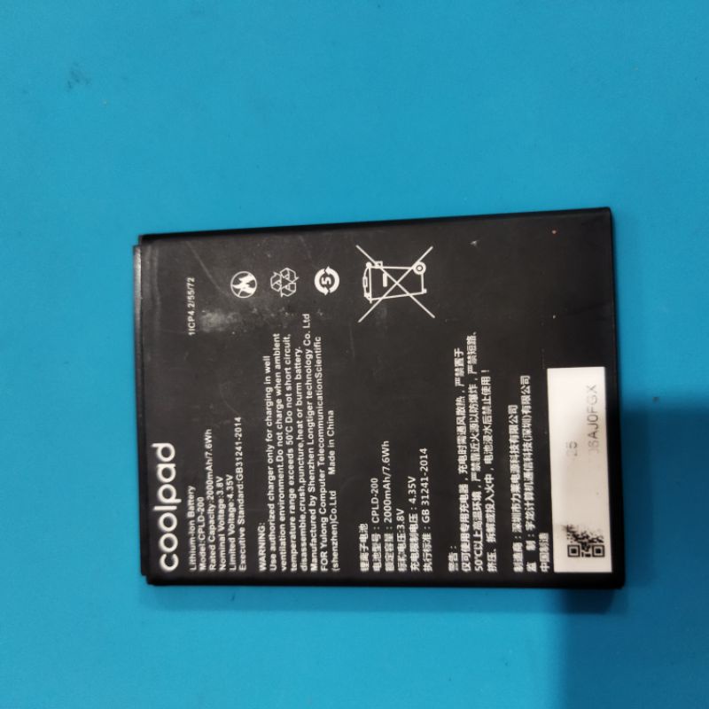 batre coolpad n3c original copotan