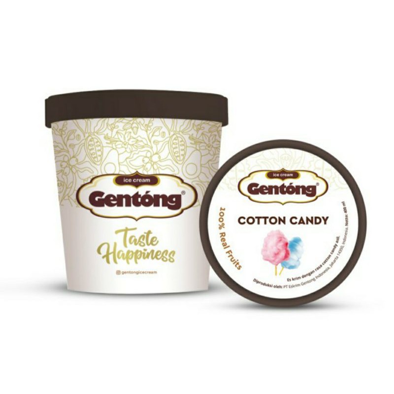 

Cotton Candy Ice Cream Large Cup (400 ml)