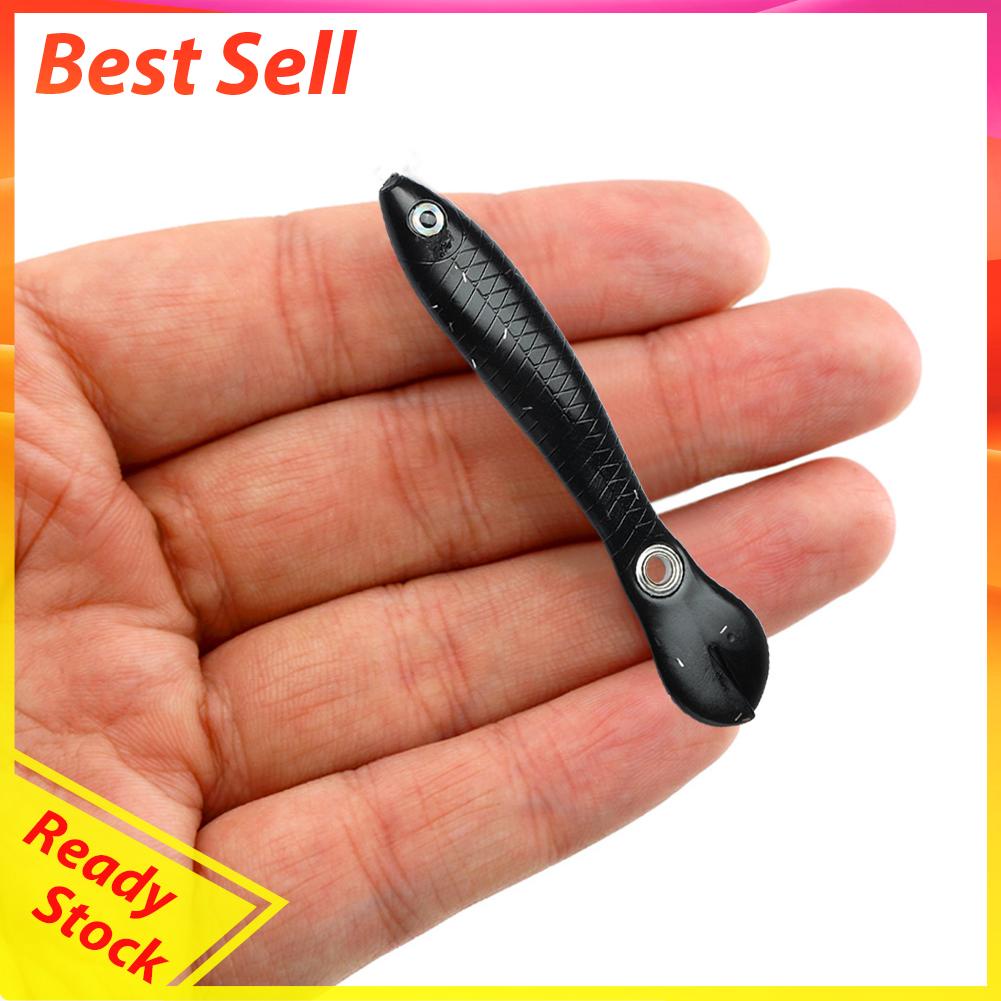 10cm / 6g Umpan Pancing Ikan Bionik Imitasi Bahan Plastik Lembut Wobbler