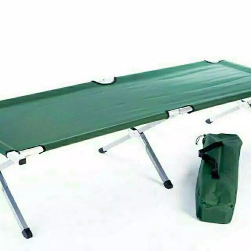 velbed alumunium/Tempat Tidur Lipat/Tempat Tidur TNI