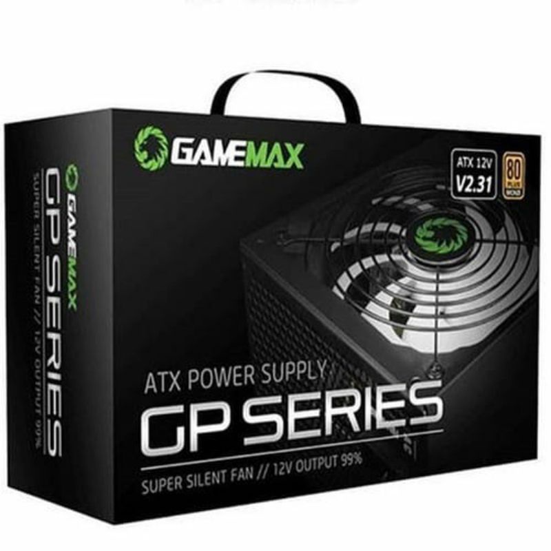 Gamemax PSU ATX 450Watt +80 GP Series Bronze Certified - Power Supply 450W