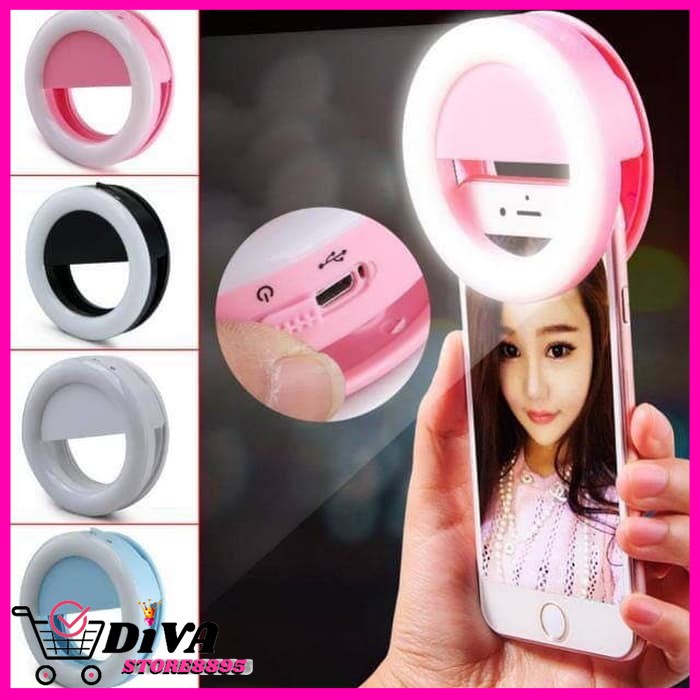 Ring selfie USB charge Ring Light Lampu selfie DIVASTORE8895