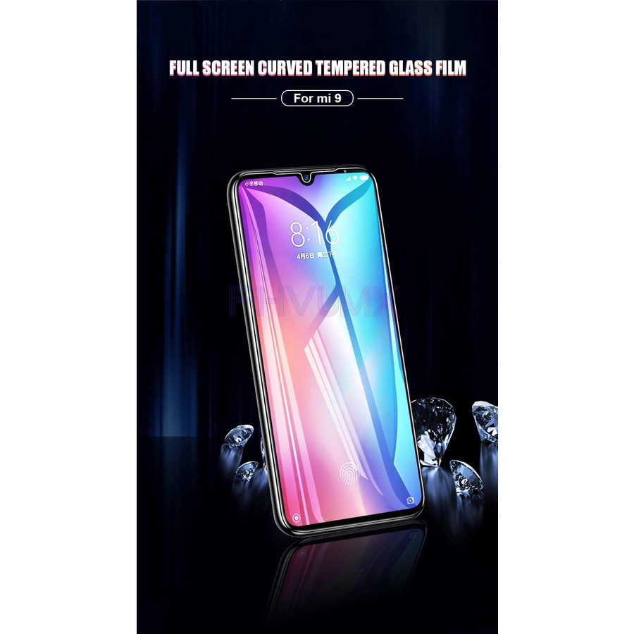 9D Protective Glass For Xiaomi Play Mi 9 10 Lite Tempered Screen Protector Mi 8 9 SE A3 A2 Lite Mi8 Pro safety Glass Film Case