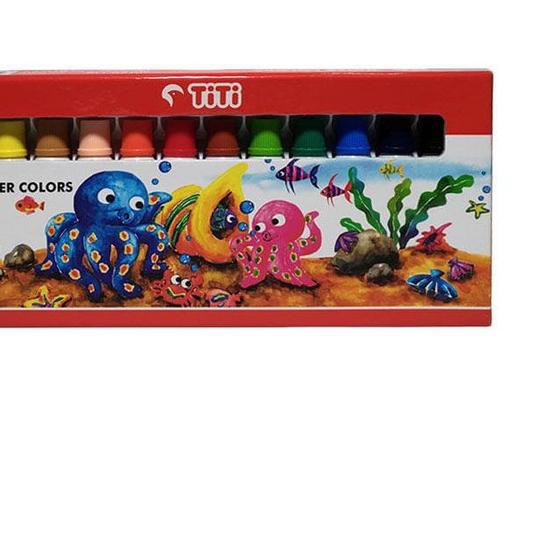

➭ TITI CAT AIR 12 WARNA 6ML CAT AIR WARNA TITI WATER COLORS WC-6ML-12 ➮