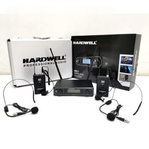 Mic Wireless Clip On Bando Headset Jepit dada Hardwell New Clx1 Original Imam Isi 2 Mic UHF Free Kop