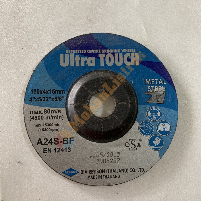 Batu Gerinda Poles Besi  Metal Steel Ultra Touch A245-BF 100x4x16mm