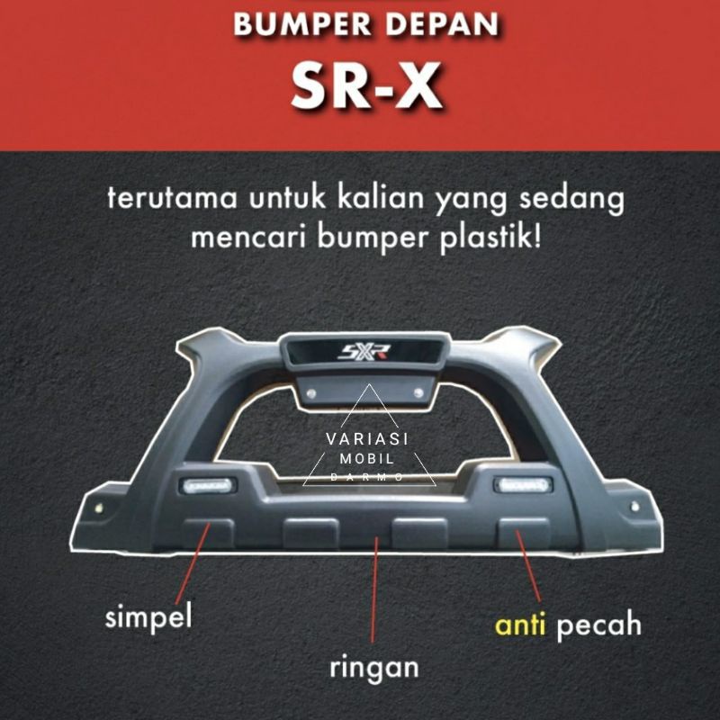 ⭐ARRIVAL⭐ Bumper Depan Model Tanduk X SR-X Calya Sigra by Sunrise
