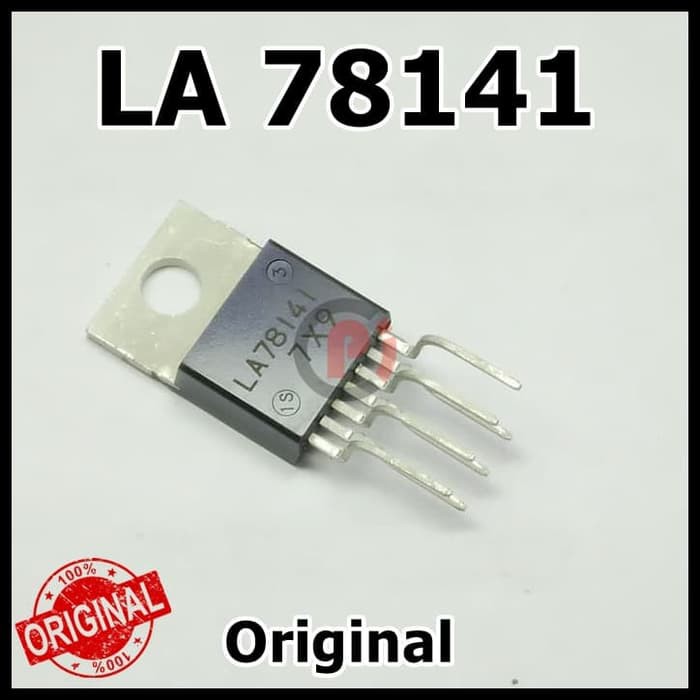 ORIGINAL Transistor LA78141 TR IC LA 78141 TR Vertical Vertikal ASLI