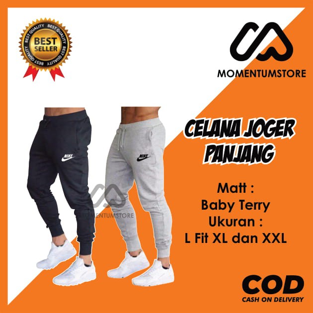 CELANA JOGER NIKE TERLARIS CELANA JOGGER PRIA WANITA JOGGER PANTS SWEATPANTS CELANA OLAHRAGA PRIA