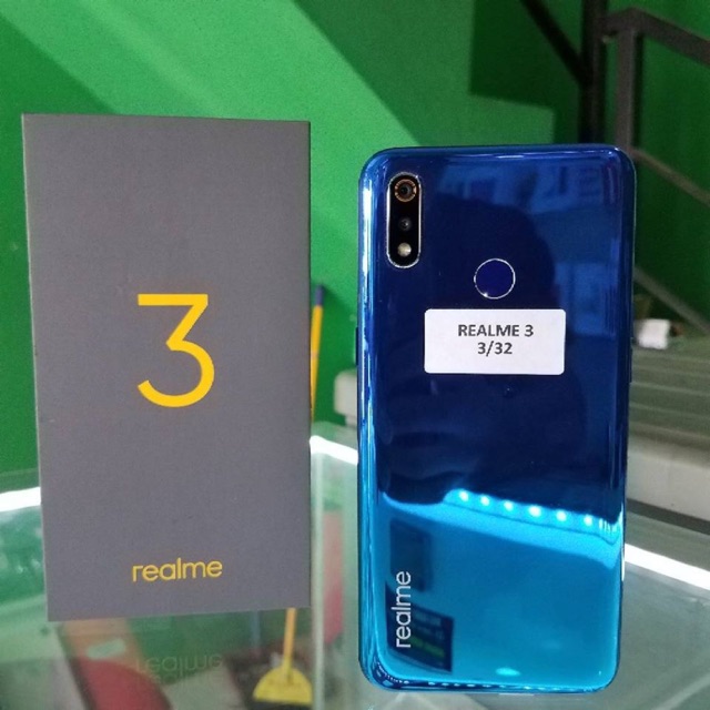 REALME 3 3/32 SECOND ORIGINAL BERGARANSI RESMI | Shopee Indonesia