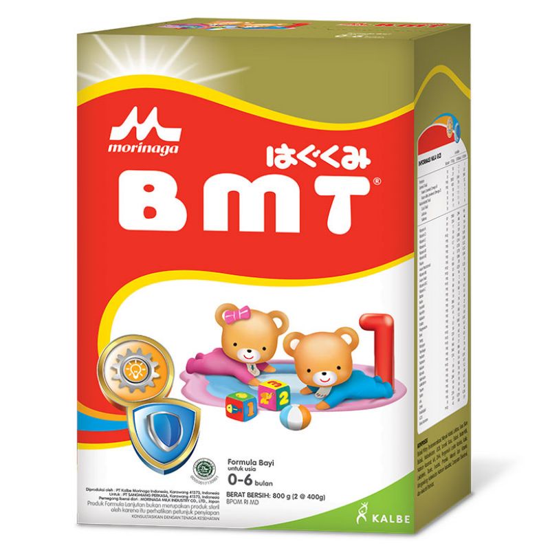 Susu formula Morinaga BMT GOLD  800 GR bayi 0 sampai 6 bulan