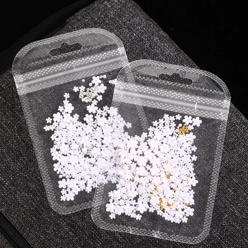 1Bag Mixed Style  Nails Art  Dried Flowers Crystal  Crafts /Nail Decoration Decals