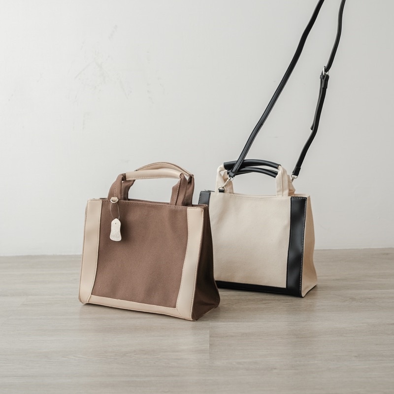 KOOZEE - PIPPA CANVAS BAG - TOTE BAG WANITA