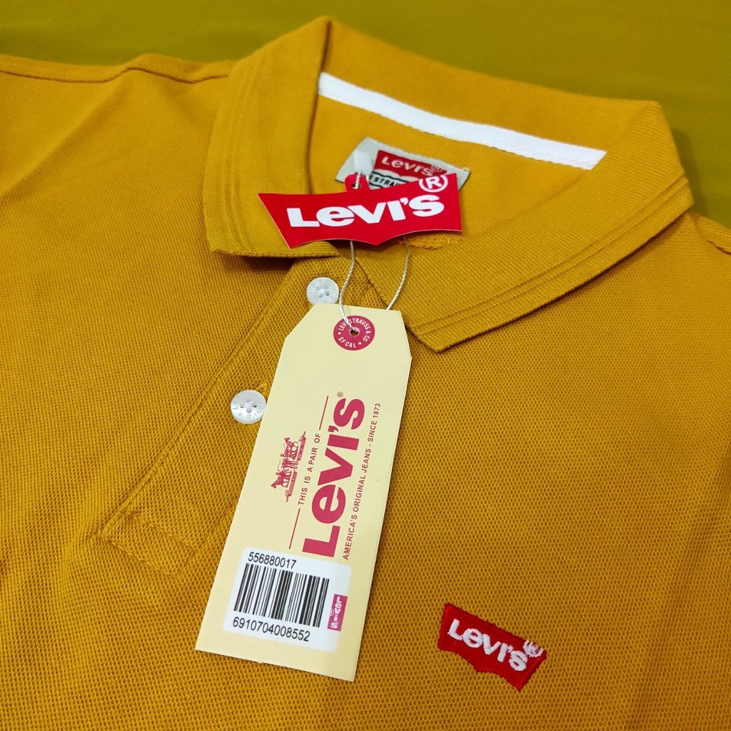 New Arrival Kaos Kerah kaos Polo Shirt Pria levis Polos Premium [BISA COD] by roemah busana