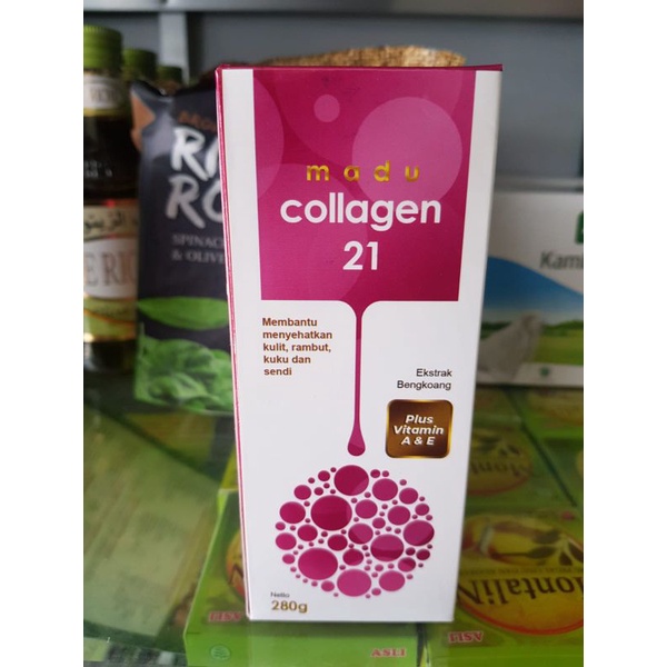 

Madu Collagen Herbal 21 Nutrisi Kolagen Merawat Kulit dari Dalam
