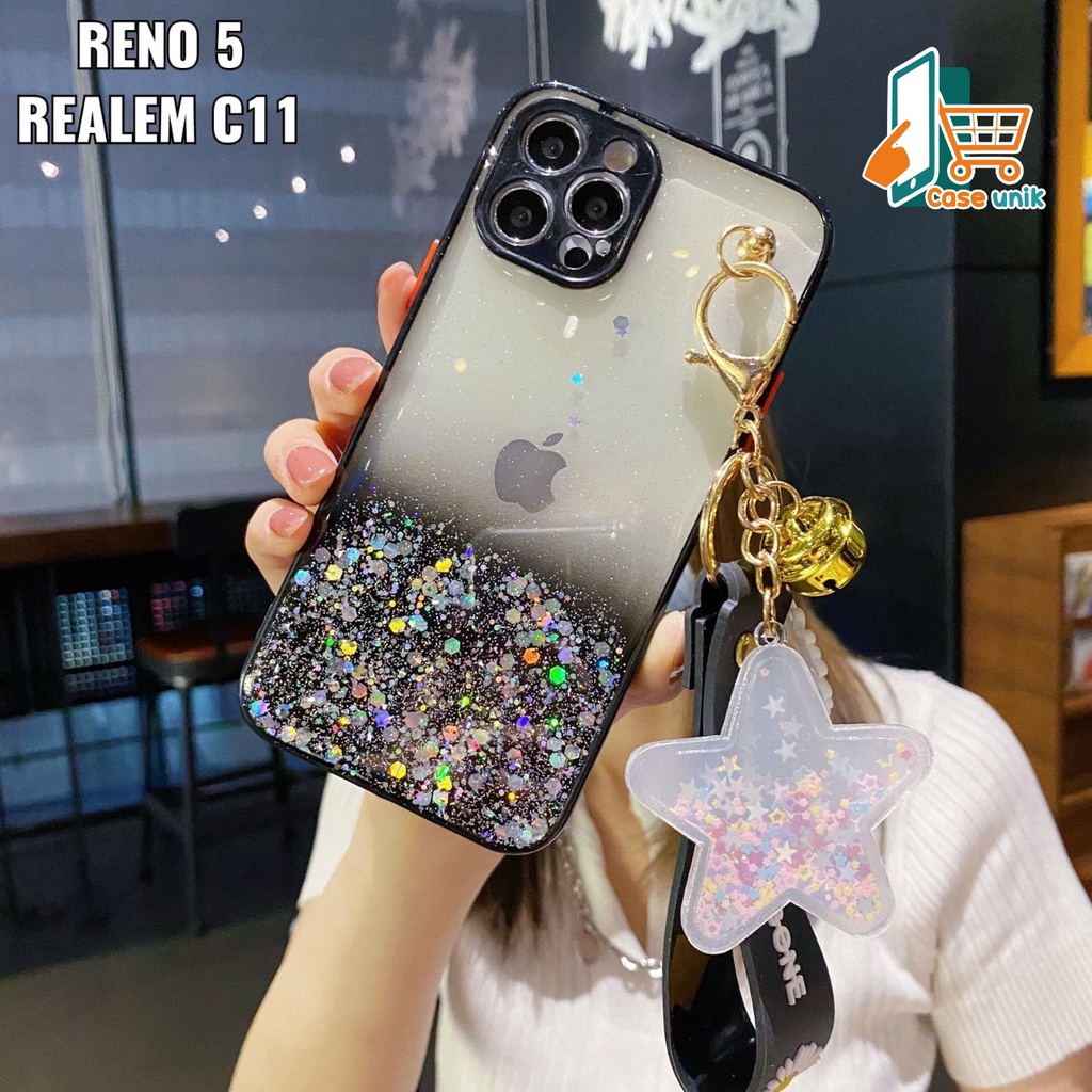 Y014 SOFTCASE FUZE GLITTER PELINDUNG KAMERA OPPO A74 A53 A33 RENO 4F 5 5F CS3479