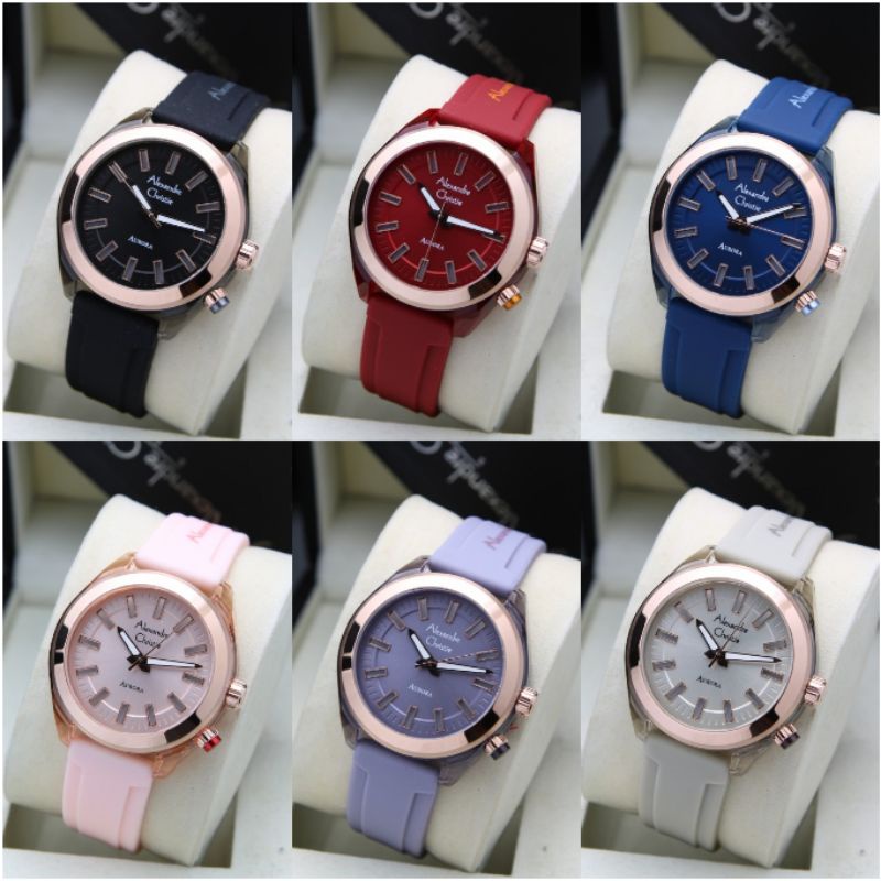 JAM TANGAN WANITA ALEXANDRE CHRISTIE 2928 AC 2928LH Ac 2928 ORIGINAL [ GARANSI RESMI 1 TAHUN ]